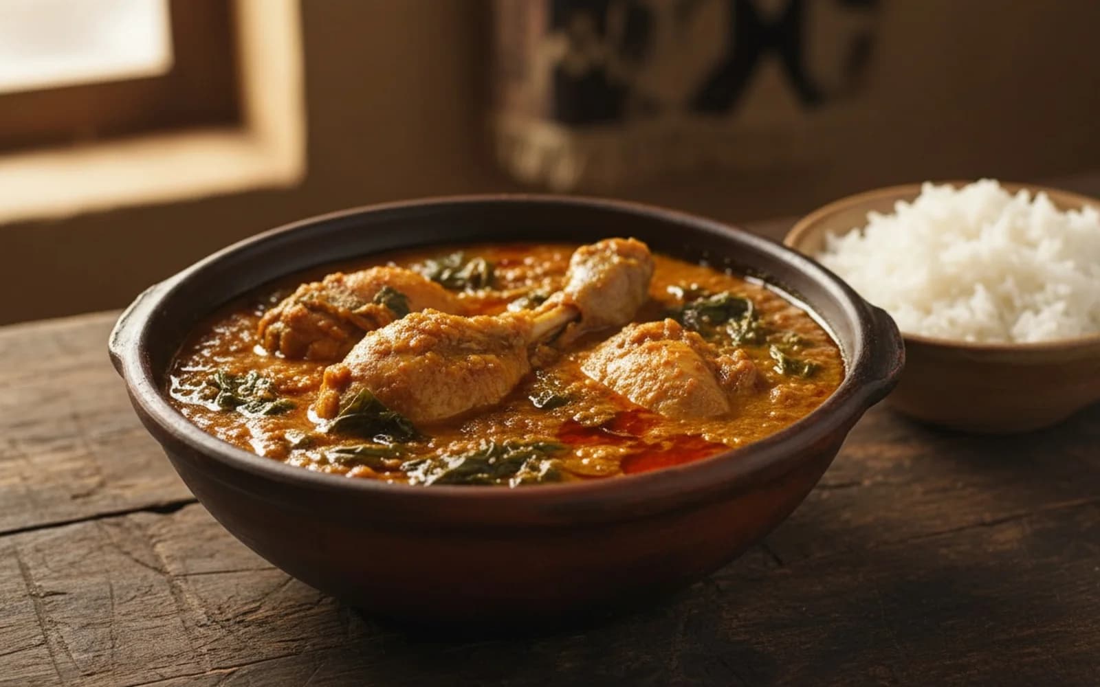 Groundnut Stew with Greens — African stew