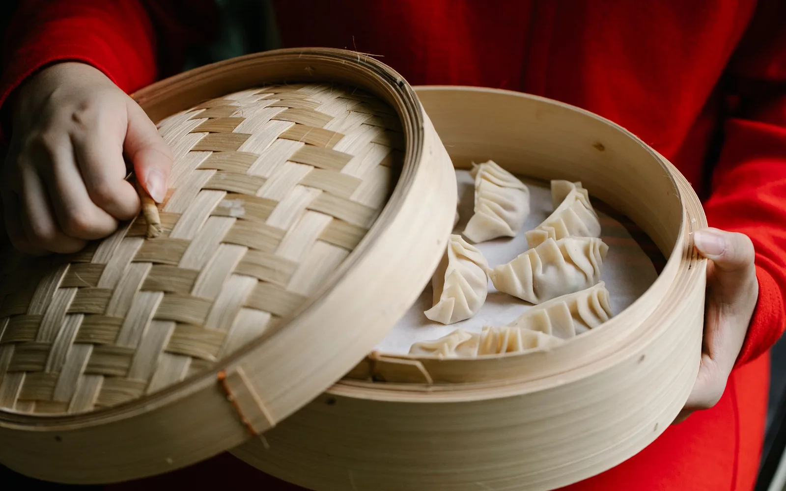 New Year Dumplings, Folded Together — East Asian dumplings