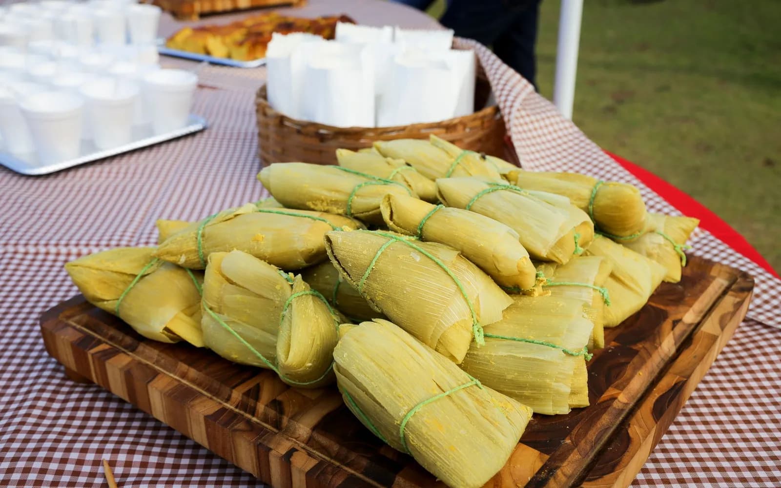 Tamalada Pork Tamales — Latin American wrapped & steamed